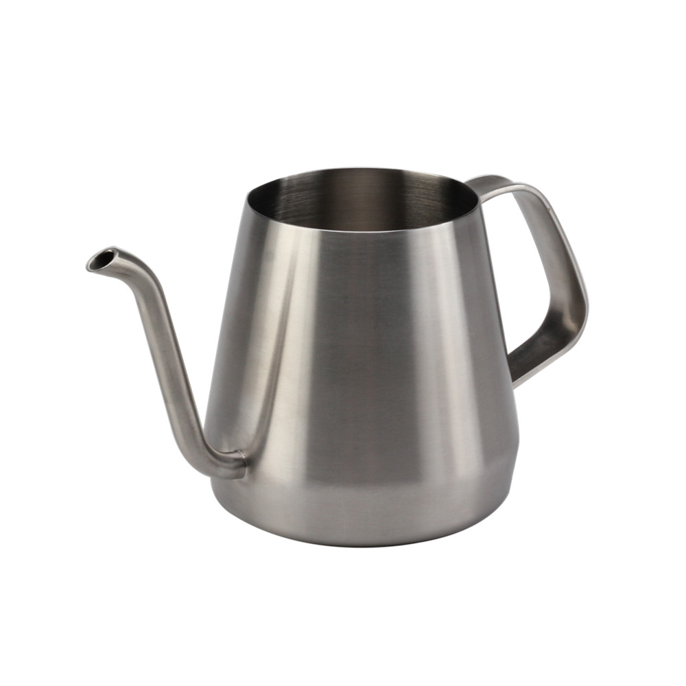 550ml Satin Polishing Stainless Steel Hand Drip Coffee/Tea Kettle