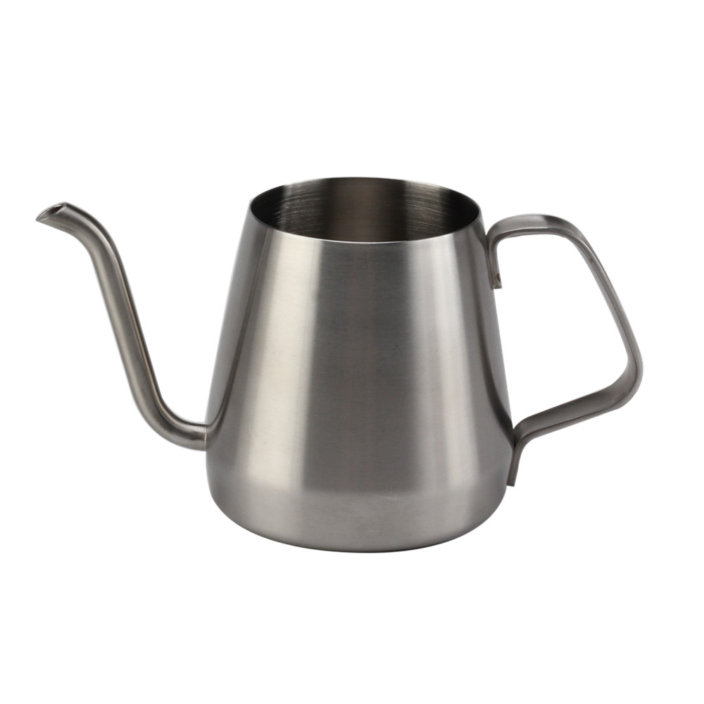 550ml Satin Polishing Stainless Steel Hand Drip Coffee/Tea Kettle