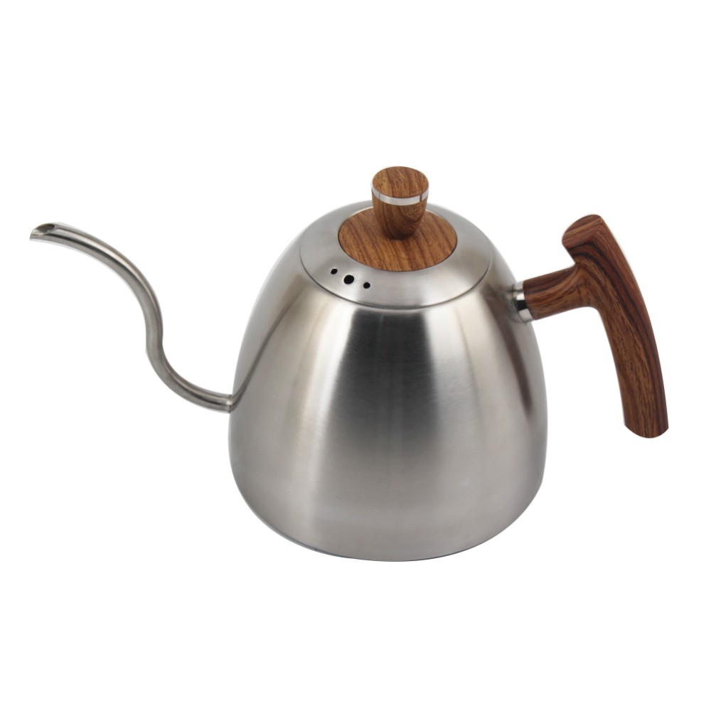 Satin Polishing Gooseneck Kettle Teapot Stovetop Tea Kettle