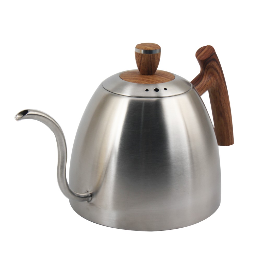 Satin Polishing Gooseneck Kettle Teapot Stovetop Tea Kettle