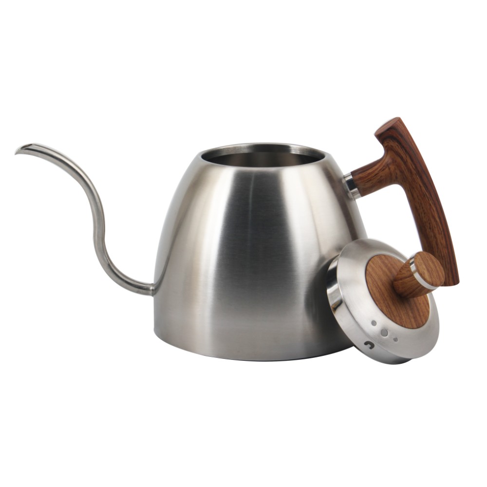 Satin Polishing Gooseneck Kettle Teapot Stovetop Tea Kettle