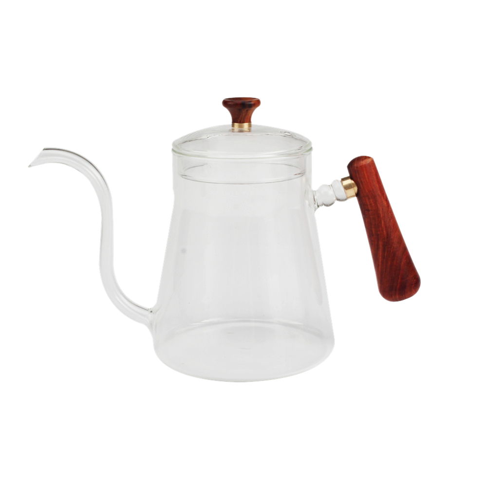 Coffee Hand Pot Clear Glass Kettle