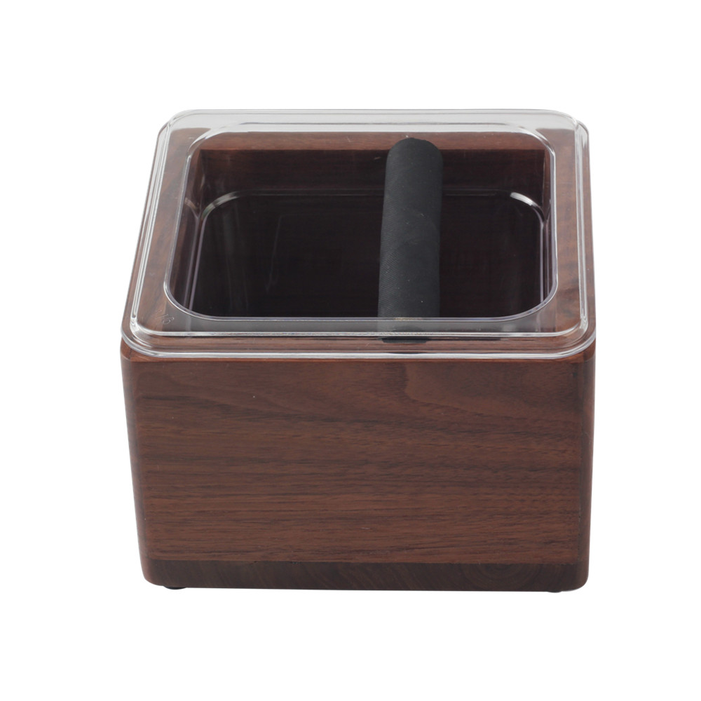 Coffee Knock Box With Durable Knock Bar, Espresso Accessories