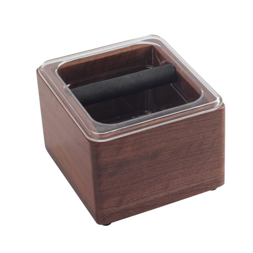 Coffee Knock Box With Durable Knock Bar, Espresso Accessories