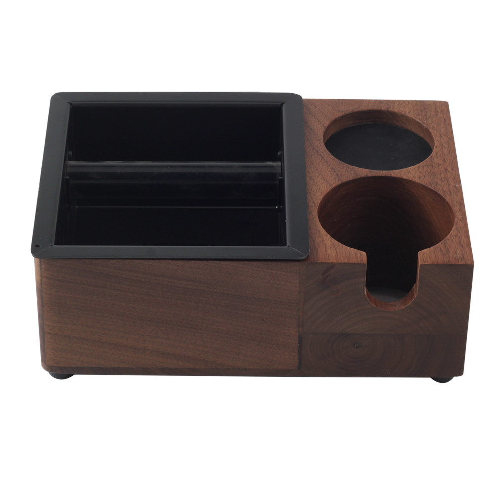 Coffee Ground Knock Box With Noise Reduction Rubber Ring