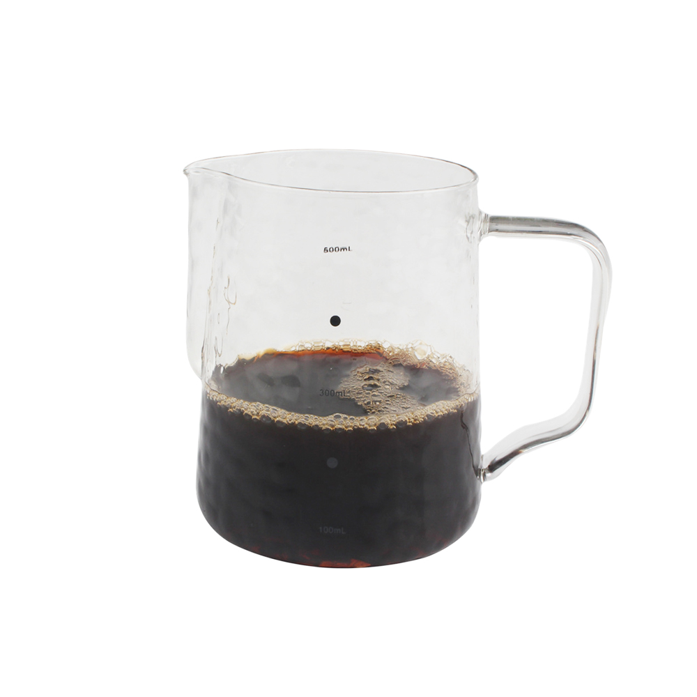 Espresso Accessories Clear Glass Coffee Milk Cup