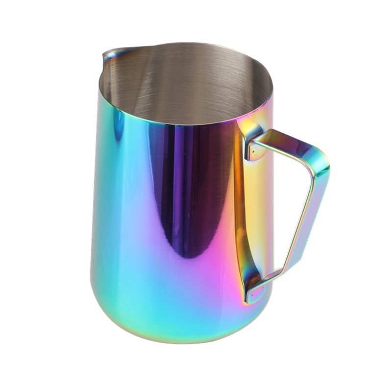 PVD Stainless Steel Espresso Steaming Pitcher Jug