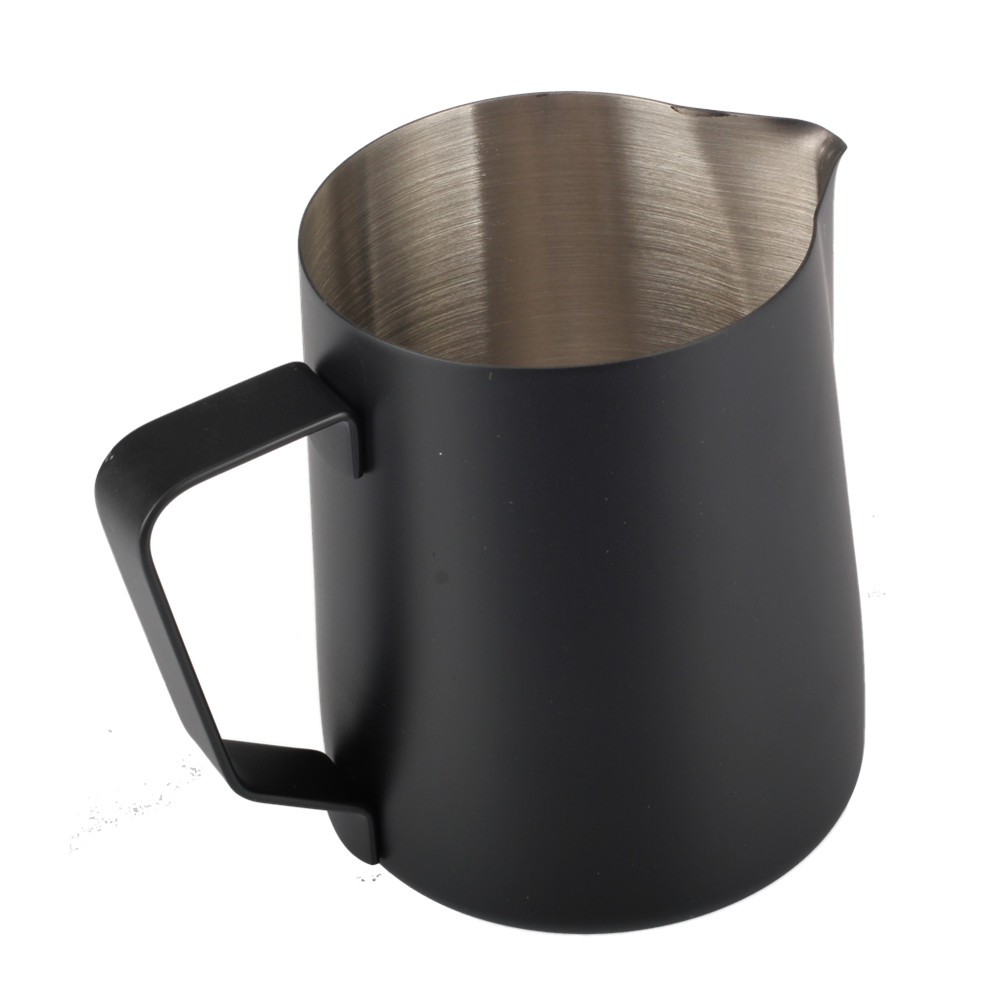 Black Espresso Milk Frothing Pitcher 600 ml