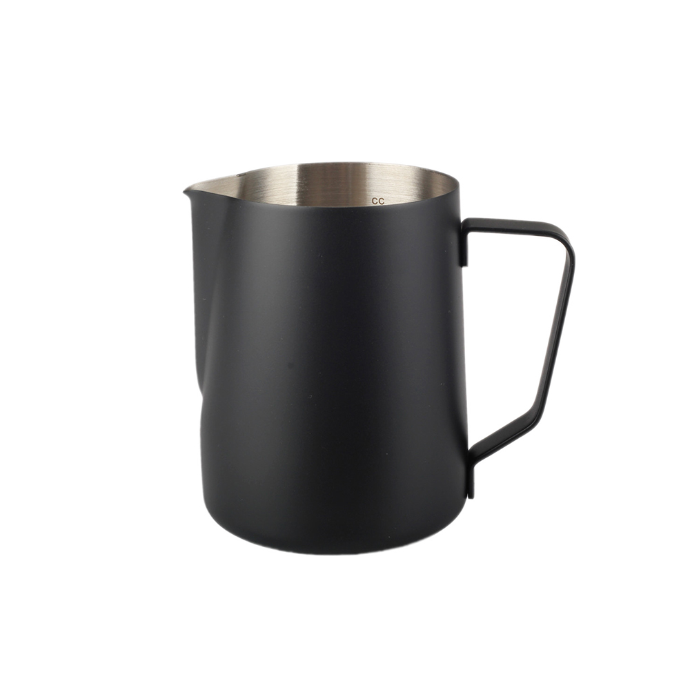 Black Espresso Milk Frothing Pitcher 600 ml