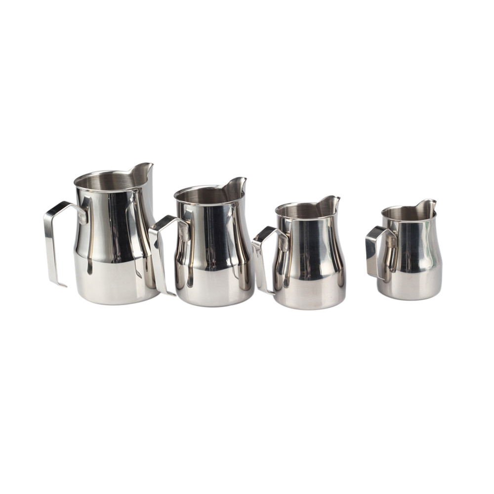 Stainless Steel Milk Frother Cup, Barista Latte Art Milk Jug