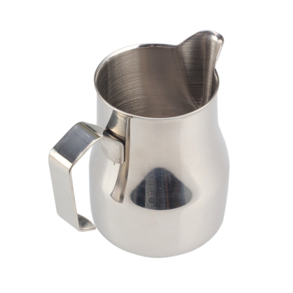 Stainless Steel Milk Frother Cup, Barista Latte Art Milk Jug