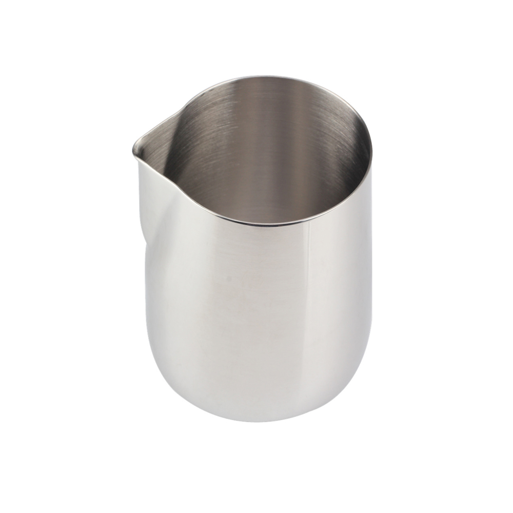 12oz No Handle Stainless Steel Creamer Cup for Coffee