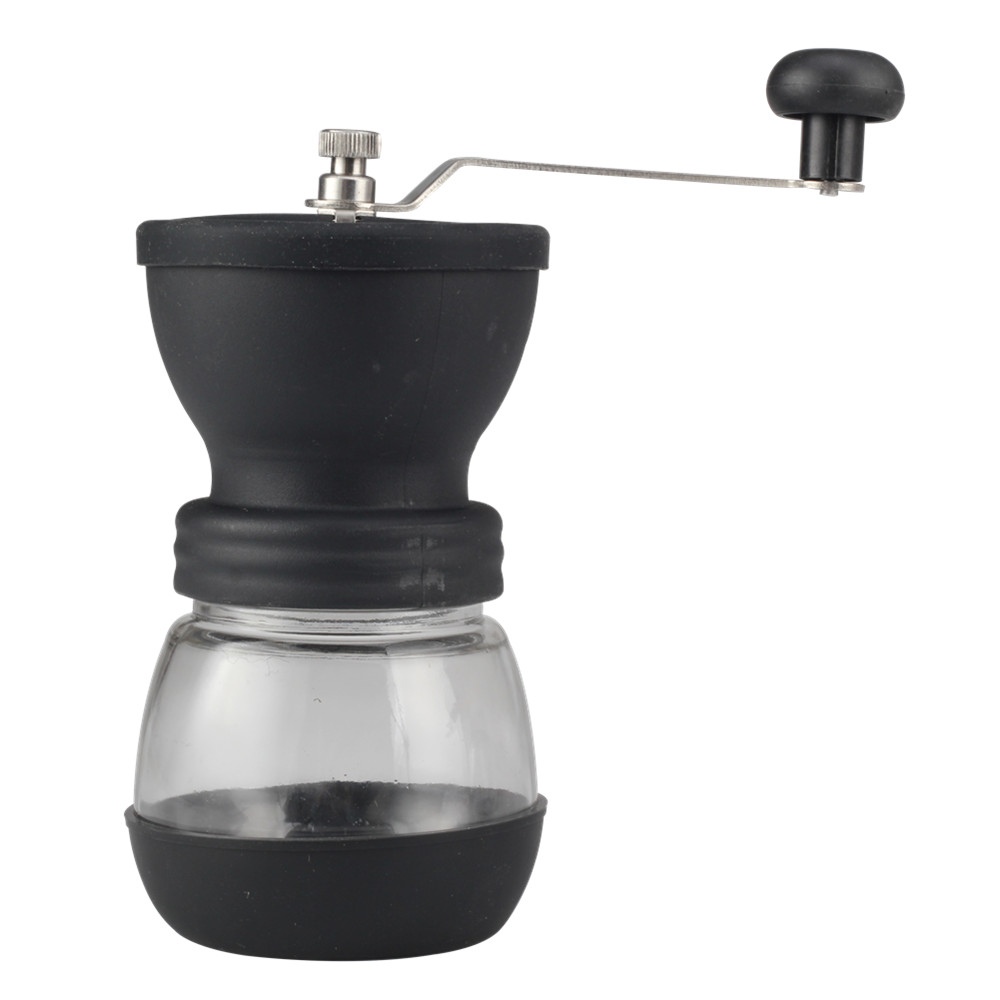 Manual Coffee Bean Grinder With 2 Glass Jars