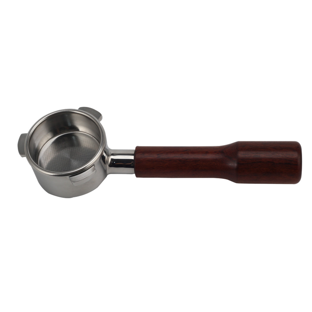 Portafilter With Wood Handle