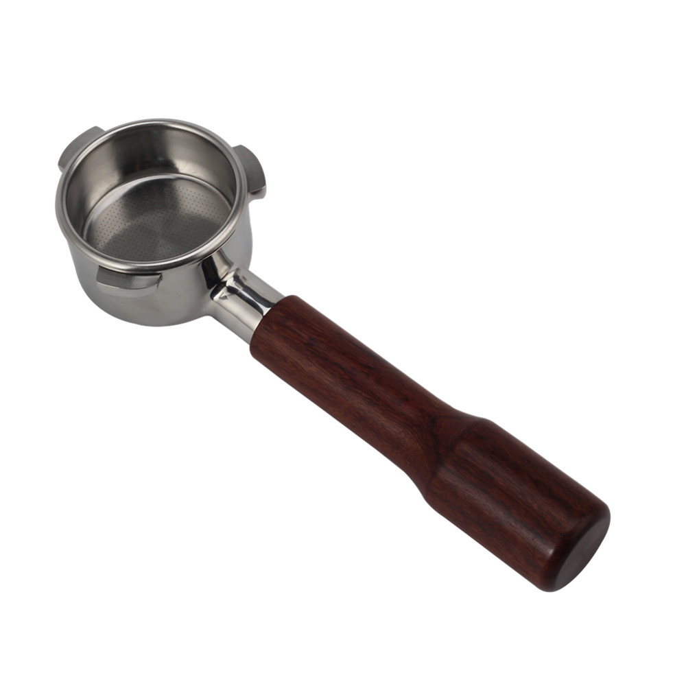 Portafilter With Wood Handle