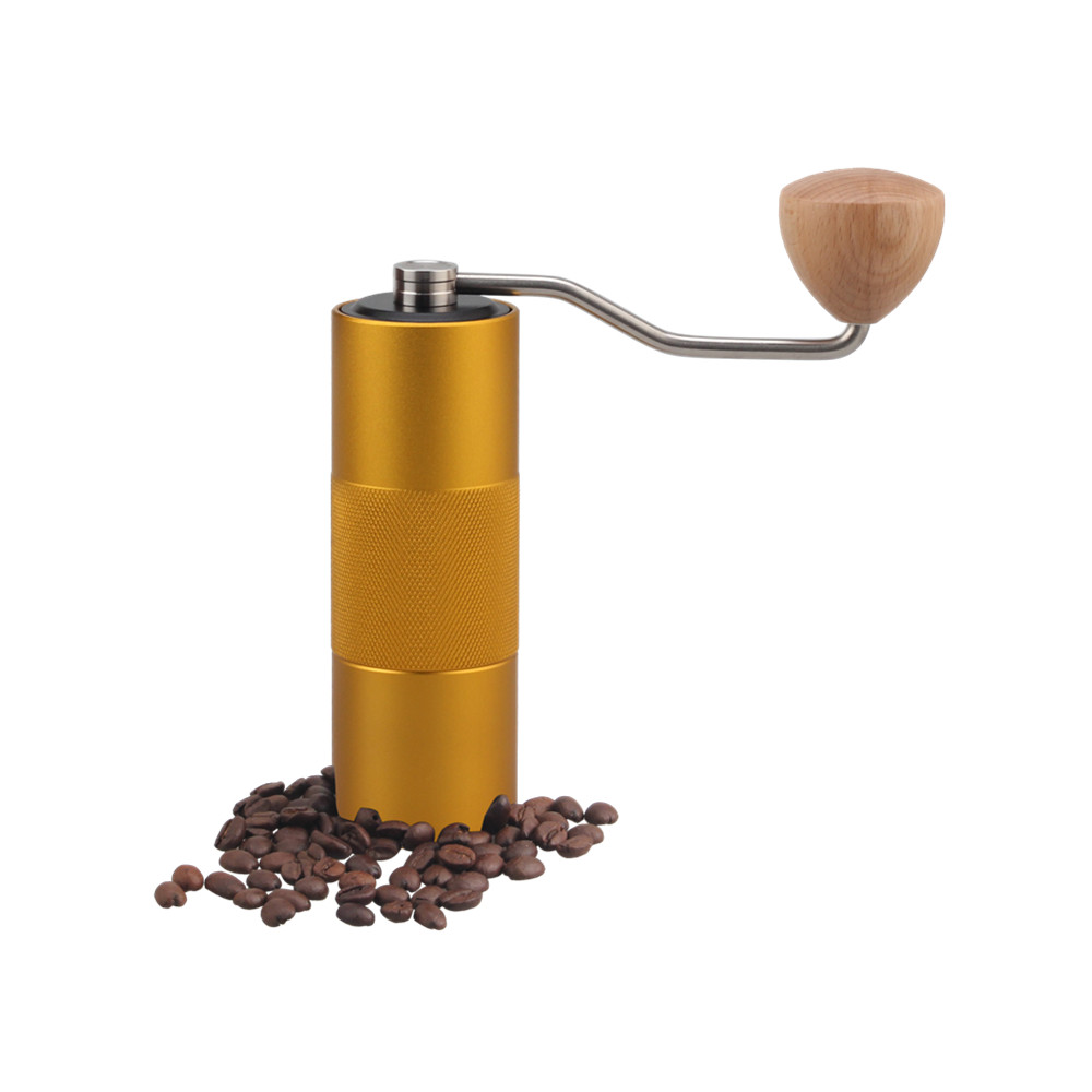 Stainless Steel Manual Coffee Grinder, Adjustable Setting