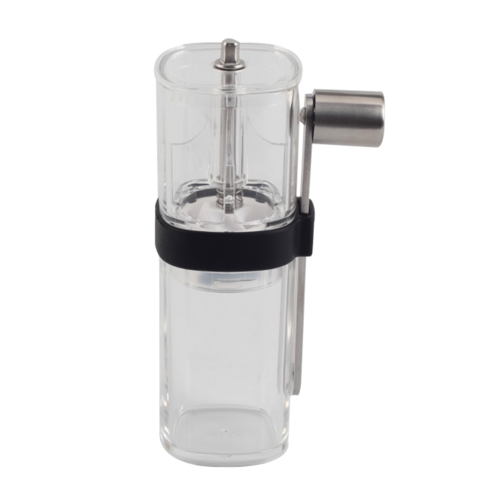 Plastic Clear Body Portable Coffee Grinder