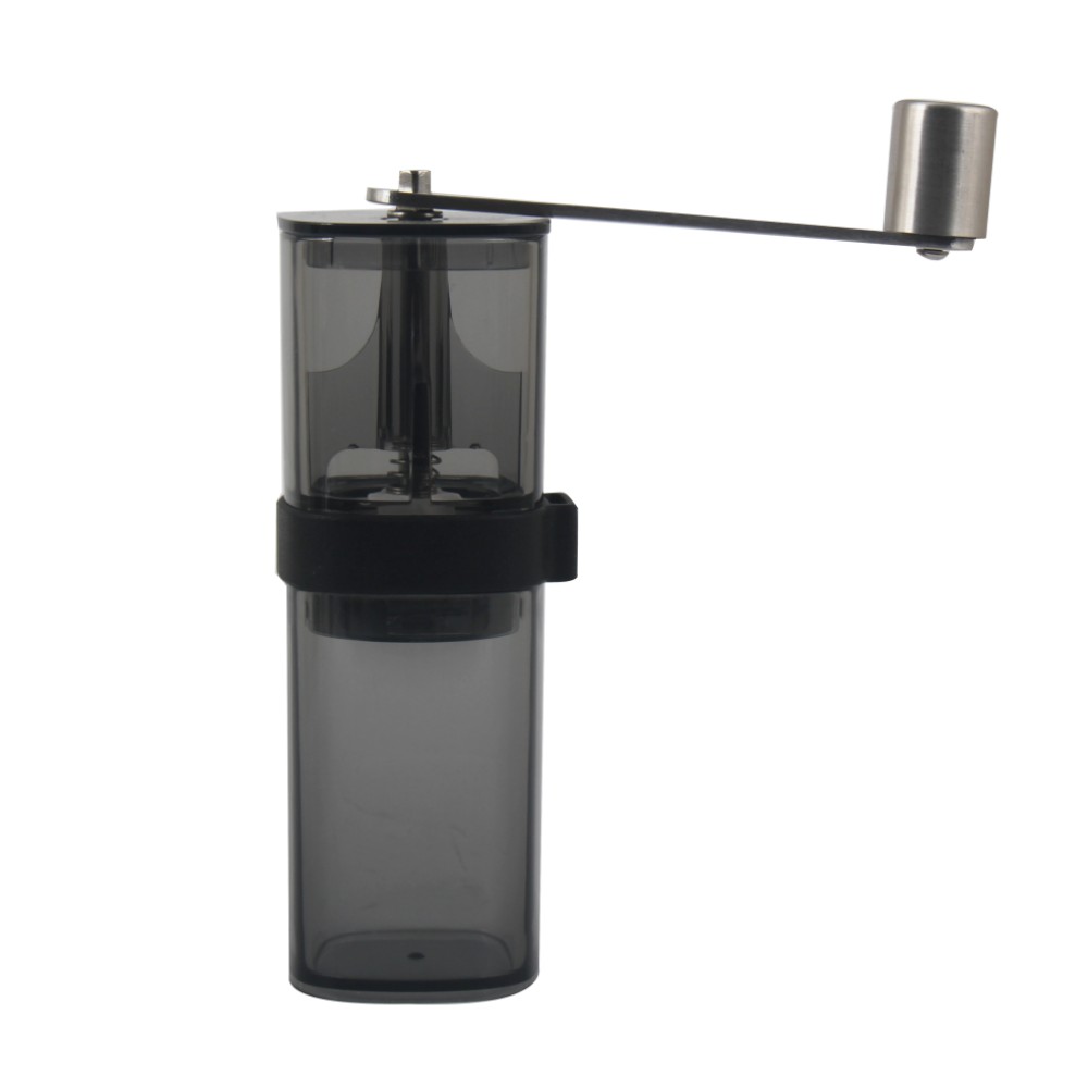 Plastic Clear Body Coffee Bean Grinder