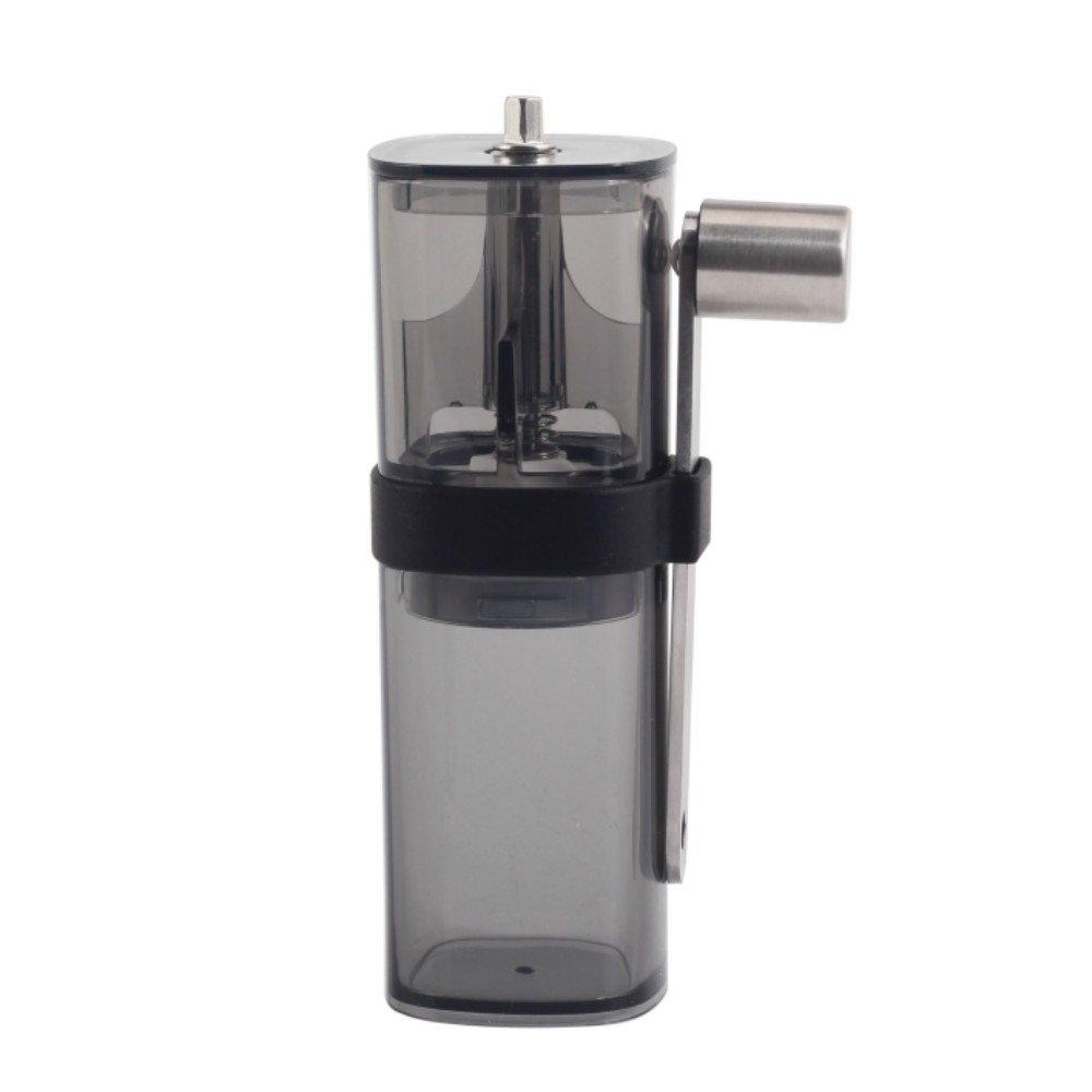 Plastic Clear Body Coffee Bean Grinder