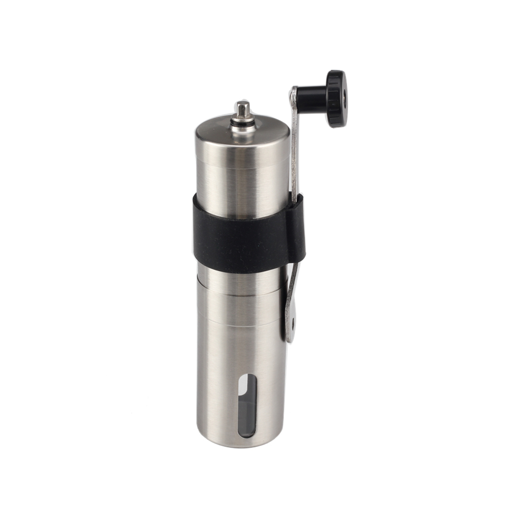 Manual Stainless Steel Coffee Grinder for Camping, Travel, Espresso