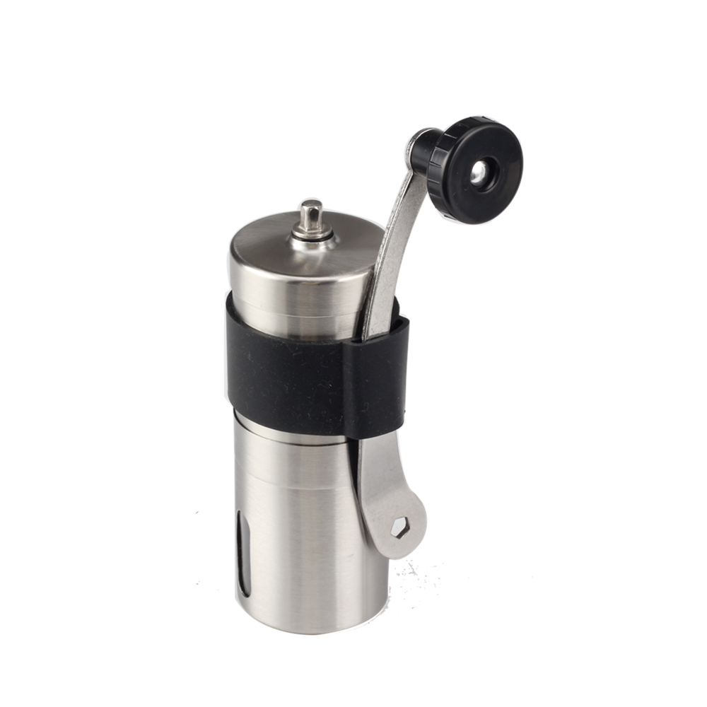 Manual Stainless Steel Coffee Grinder for Camping, Travel, Espresso