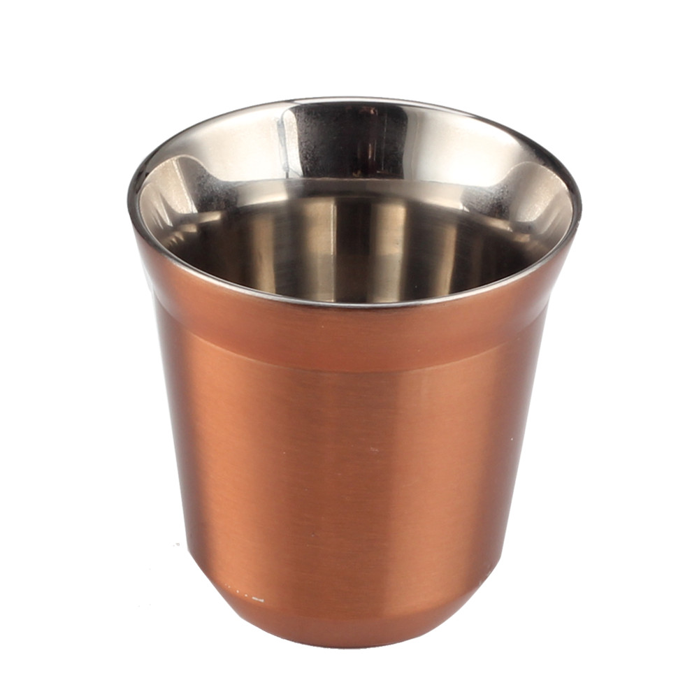 Double Wall Stainless Steel Espresso Cups