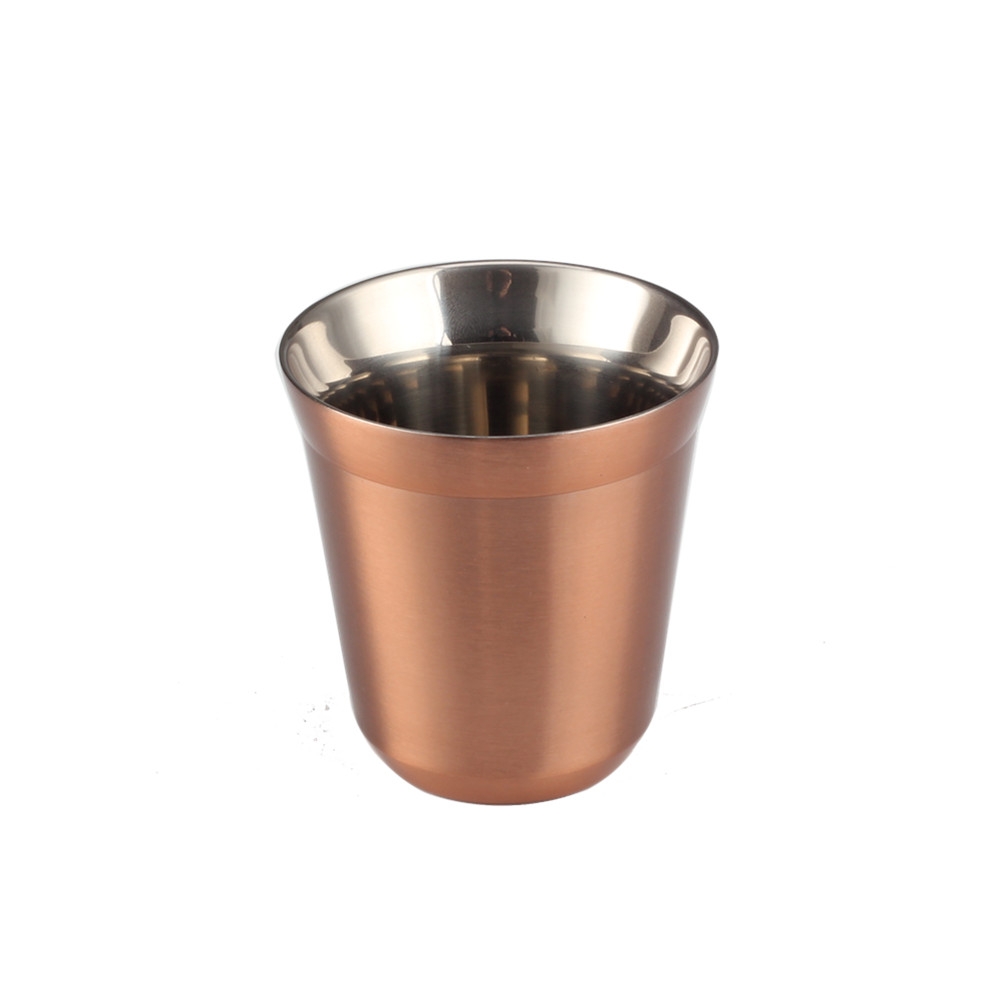 Double Wall Stainless Steel Espresso Cups