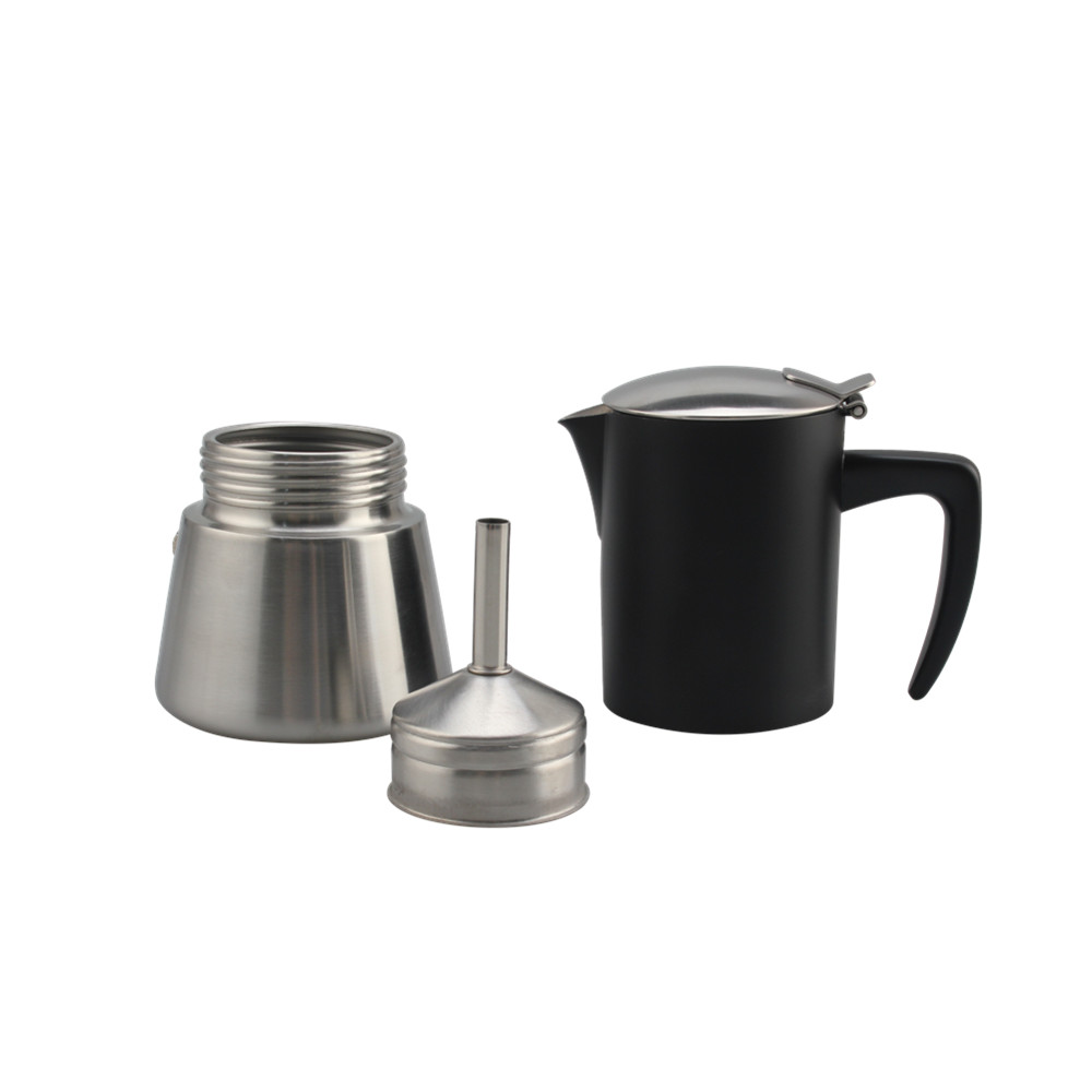 Stovetop Espresso Maker, 300ml / 6 Cups Moka Pot,