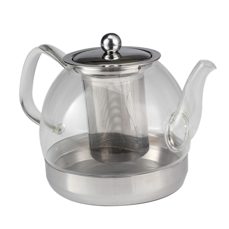 Clear Teapot Infuser With Heat Resistant And Loose Leaf Teapot Infuser