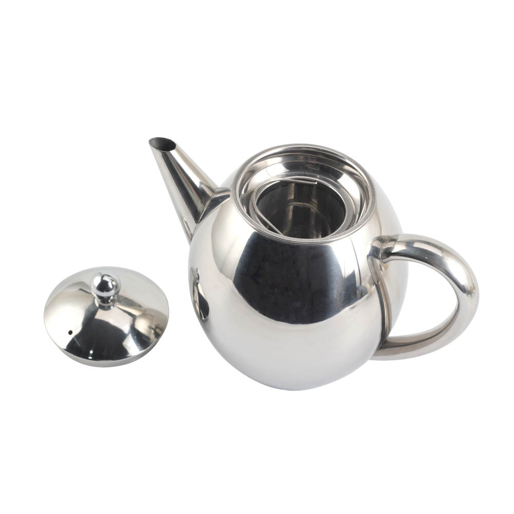 Double Walled Stainless Steel Tea Containing Kettle