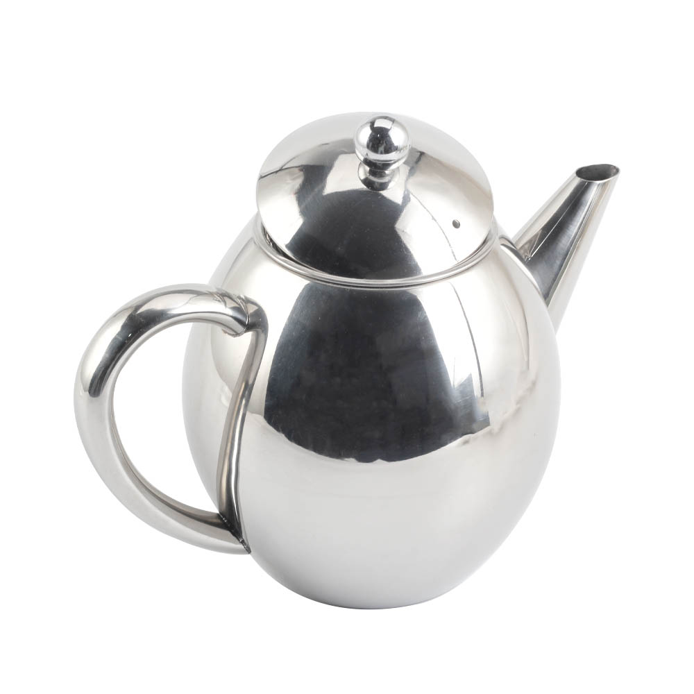 Double Walled Stainless Steel Tea Containing Kettle