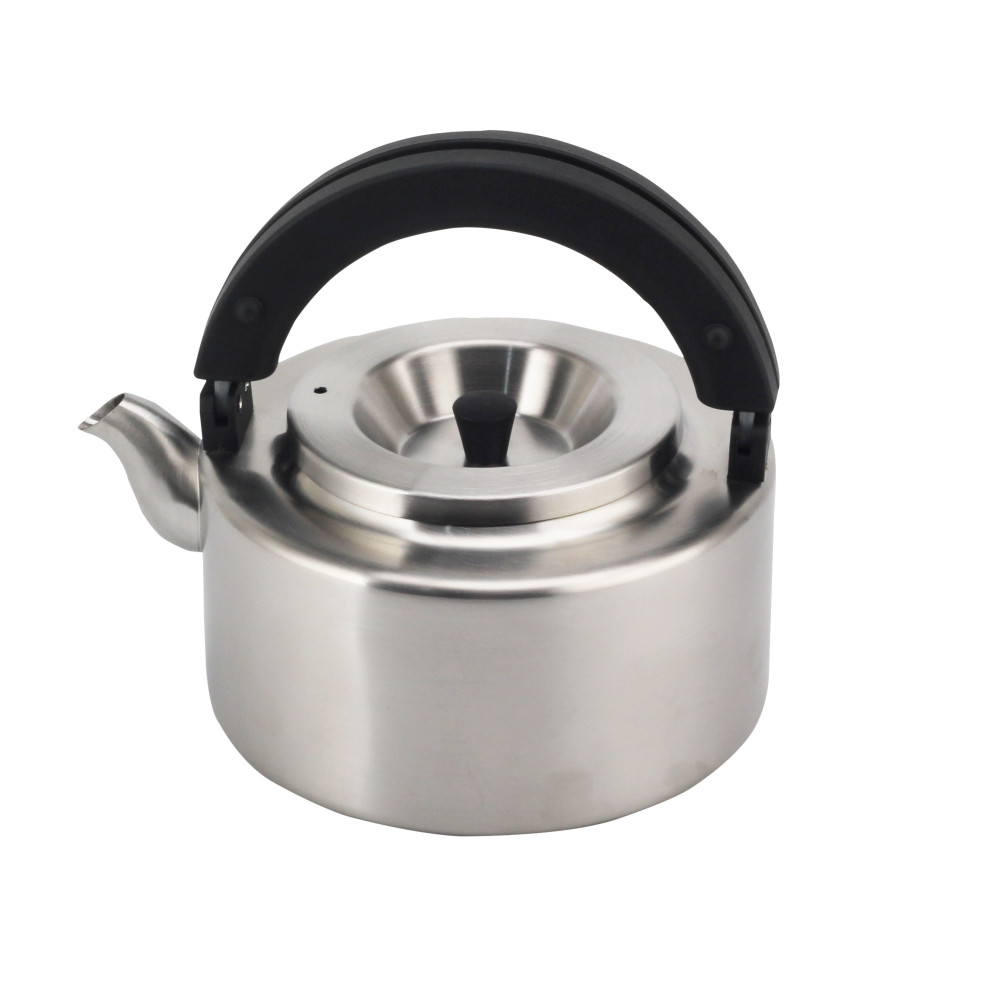 Large Capacity Stainless Steel Teapot With Foldable Handle