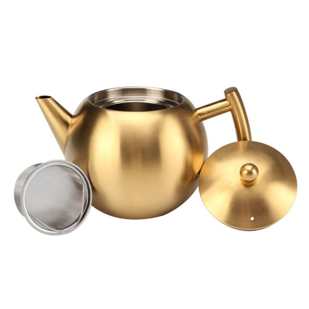 Modern Stainless Steel Teapot Coffee Pot