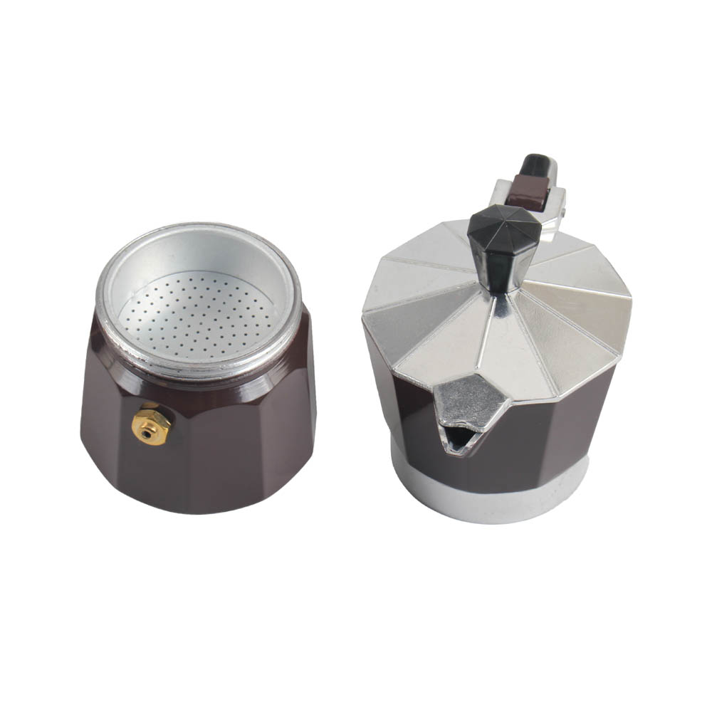 Aluminum Brewing Rich Coffee Moka Pot