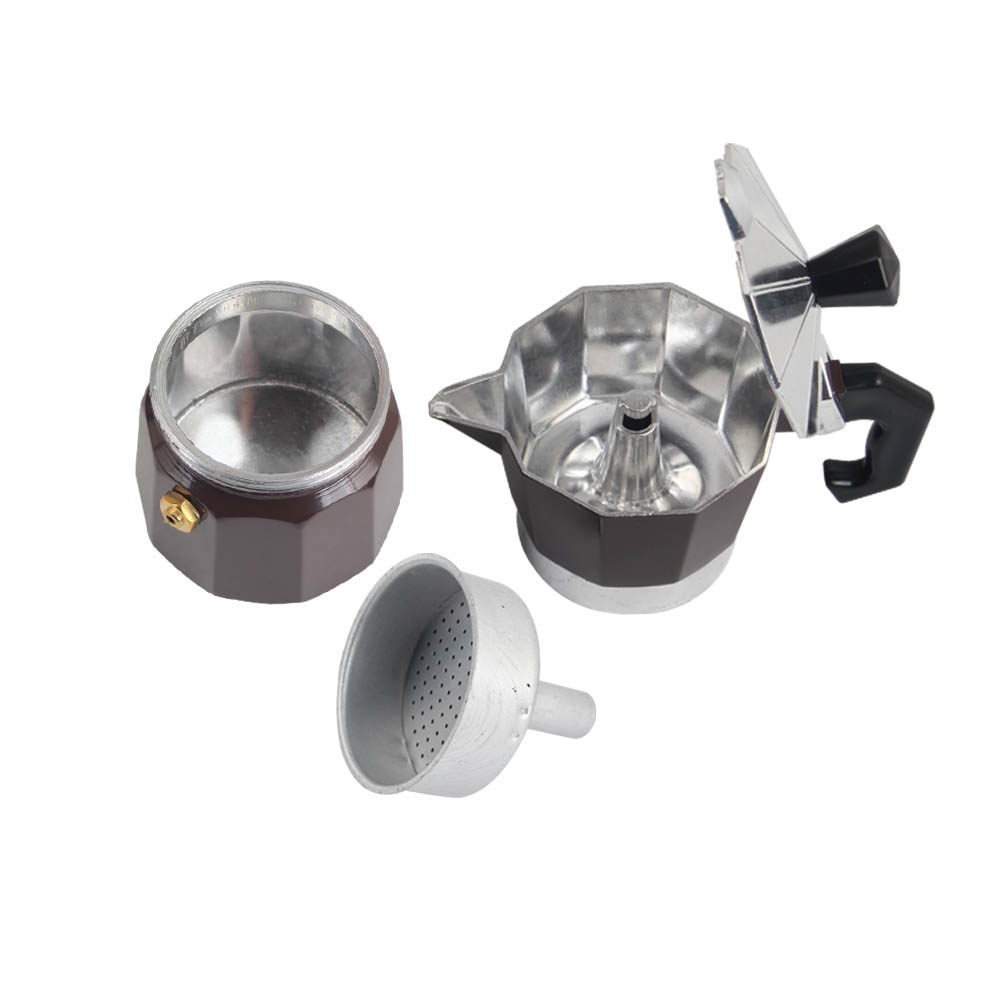 Aluminum Brewing Rich Coffee Moka Pot