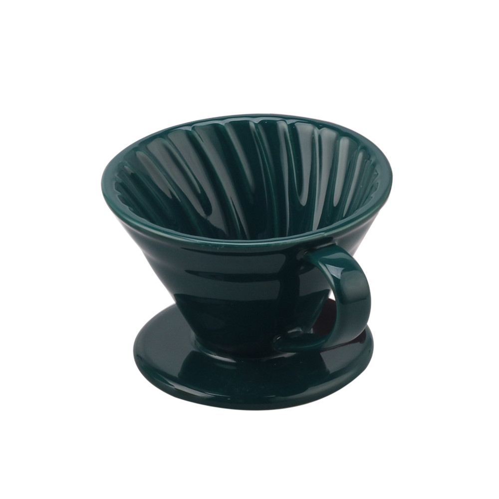 Ceramic Pour Over Coffee Dripper Filter