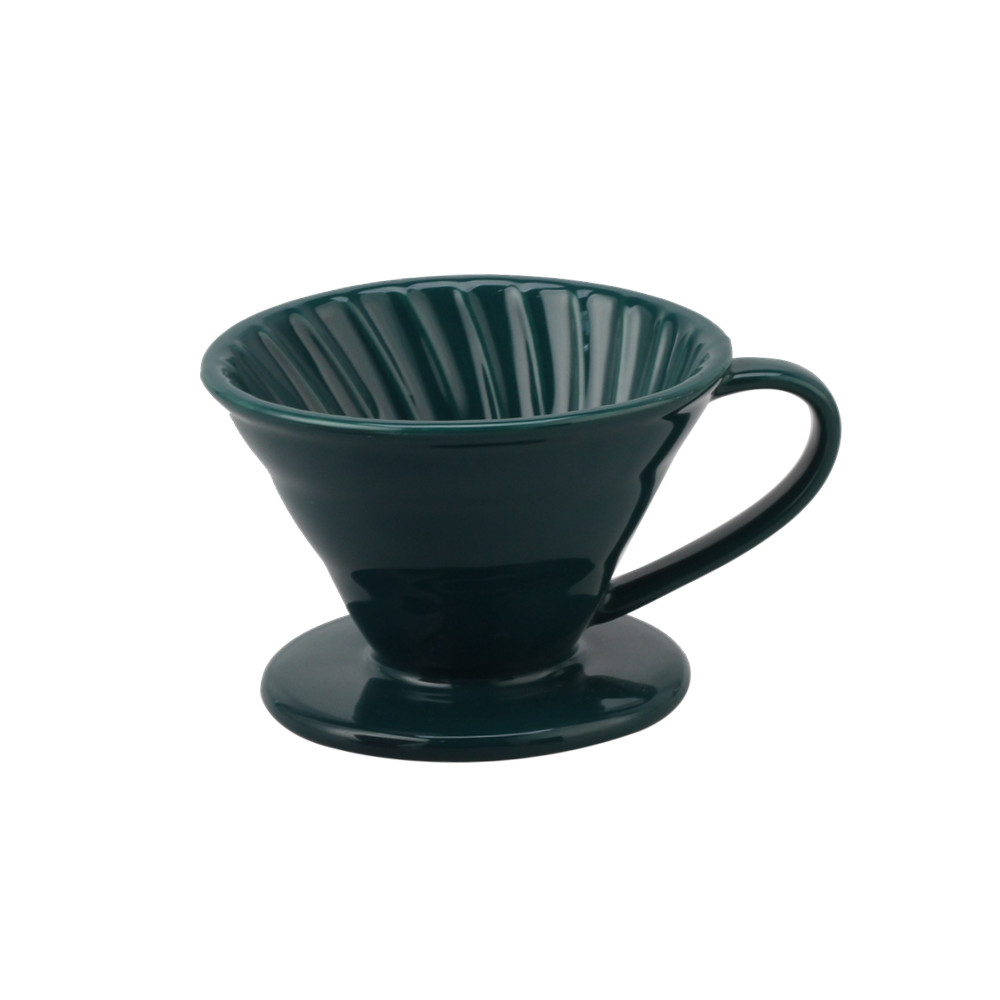 Ceramic Pour Over Coffee Dripper Filter