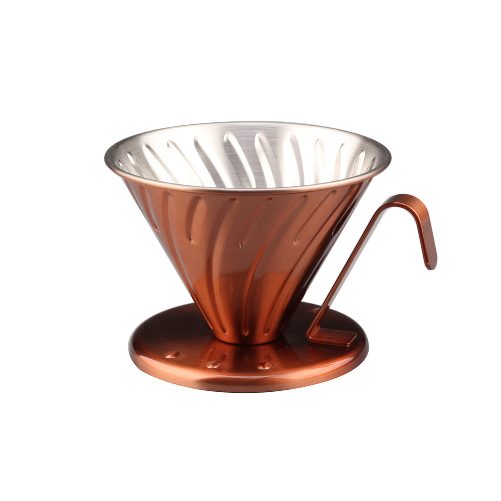 Stainless Steel Reusable Drip Coffee Filter, Coffee Filter Cup