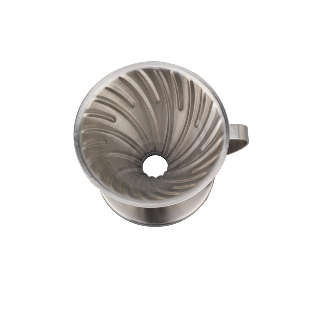 Premium Stainless Steel Coffee Filter Cone Dripper Cup