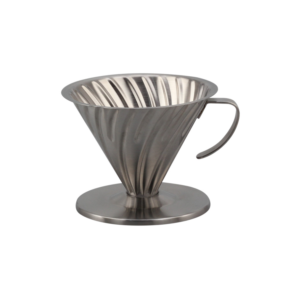 Premium Stainless Steel Coffee Filter Cone Dripper Cup