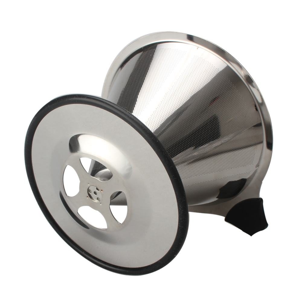 Stainless Steel Coffee Filter Cone Dripper Cup