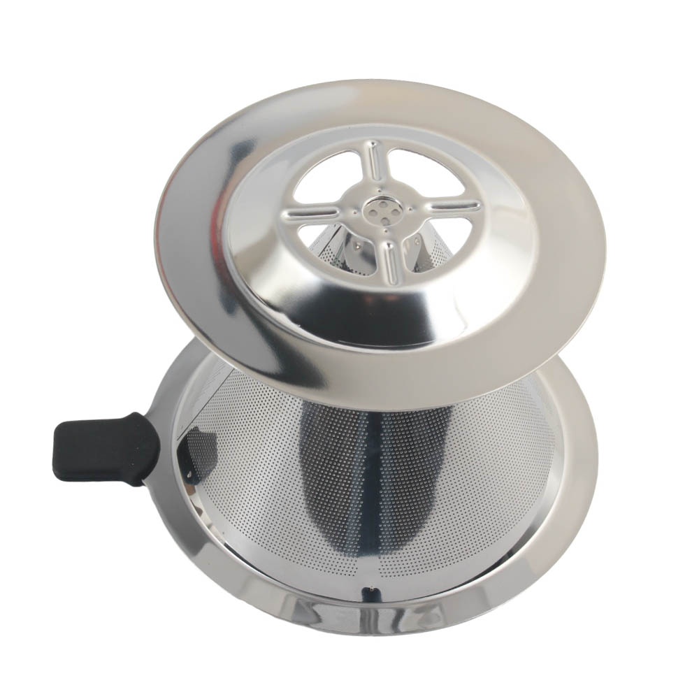 Stainless Steel Coffee Filter Cone Dripper Cup