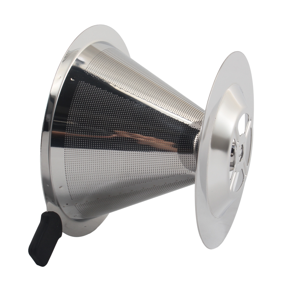 Stainless Steel Coffee Filter Cone Dripper Cup