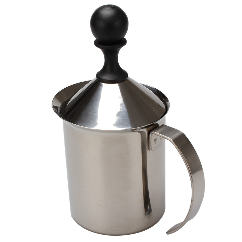 Stainless Steel Manual Milk Foamer