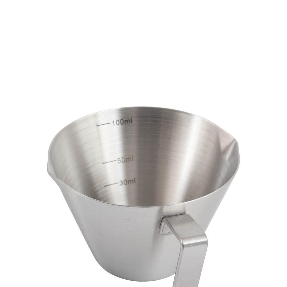 Double Spout Metal Measuring Cup With Dual Scale