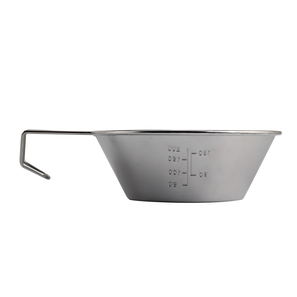 Metal Measuring Cup With Dual Scale