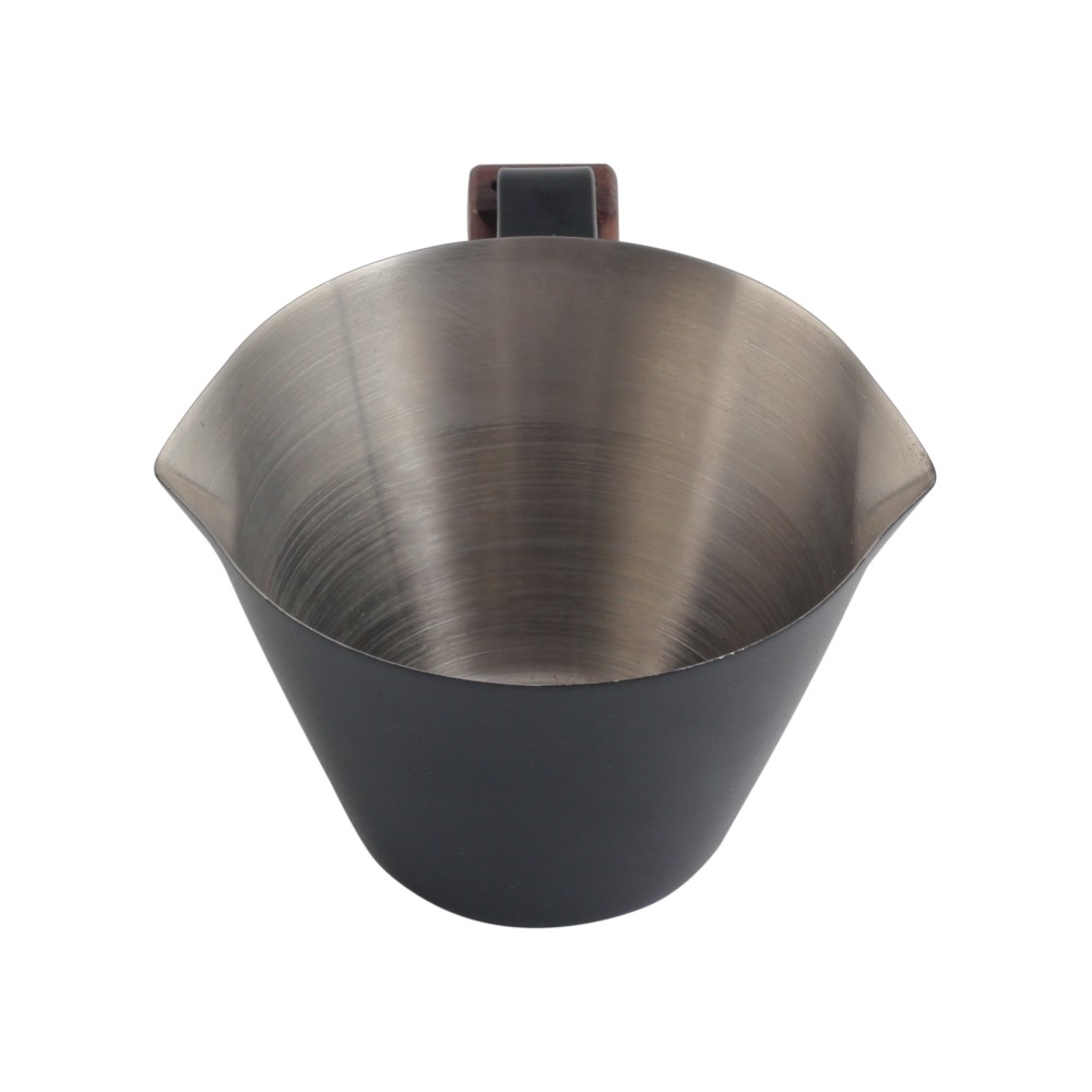 Double Spouts Stainless Steel Espresso Pouring Cup