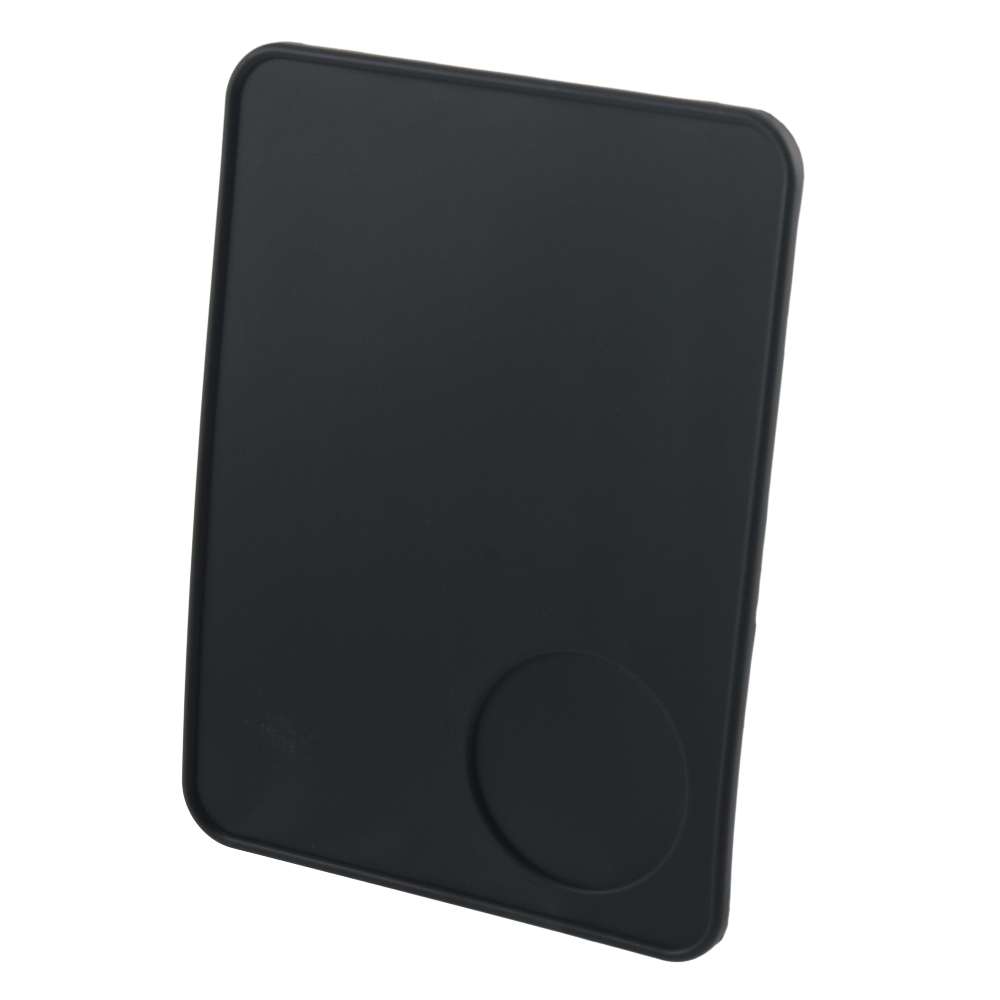 Coffee Espresso Flat Tamping Mat, Black