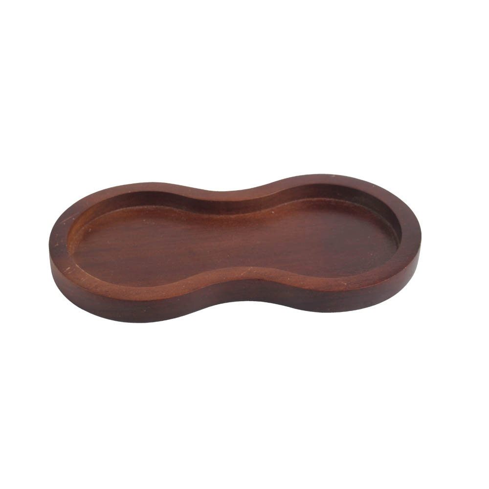 Walnut Coffee Tamper Holder, Coffee Portafilters Stand