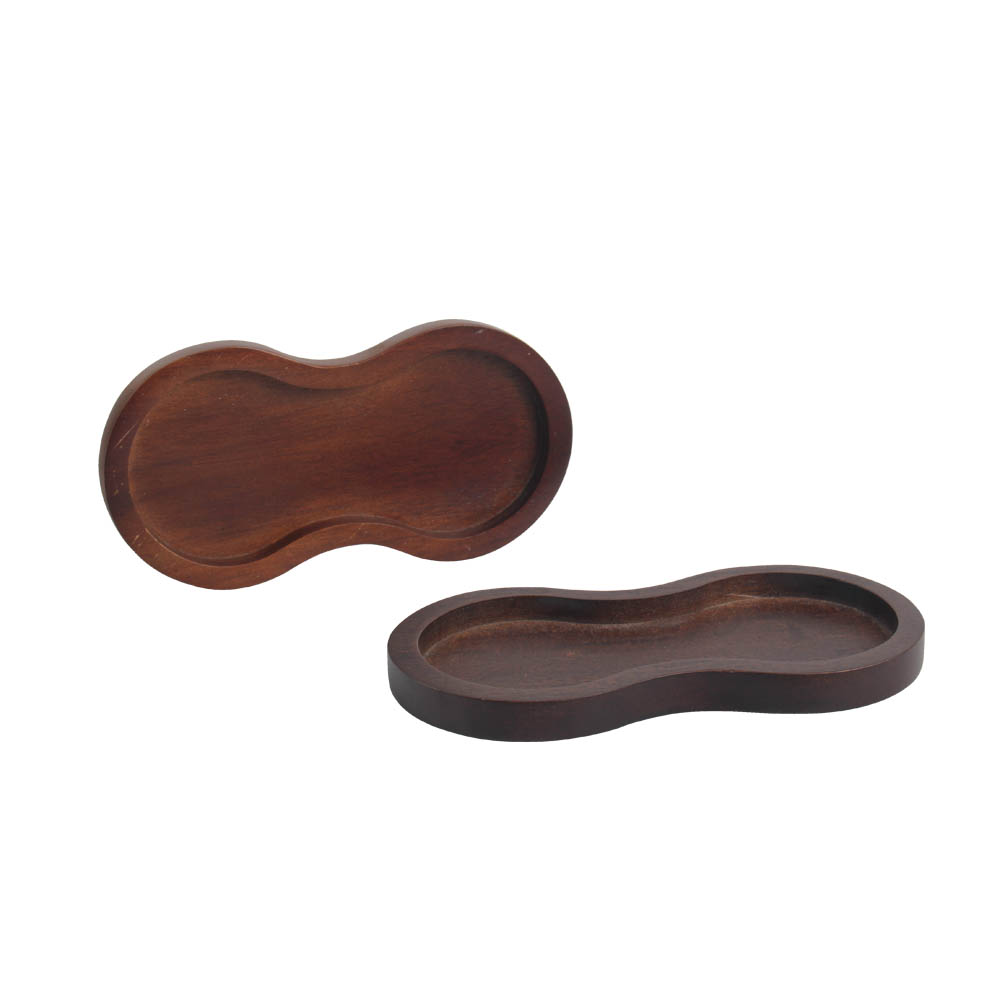 Walnut Coffee Tamper Holder, Coffee Portafilters Stand